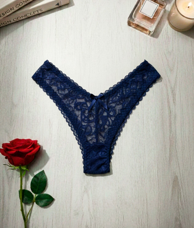 Calcinha Fio de Renda com Elástico – Athena